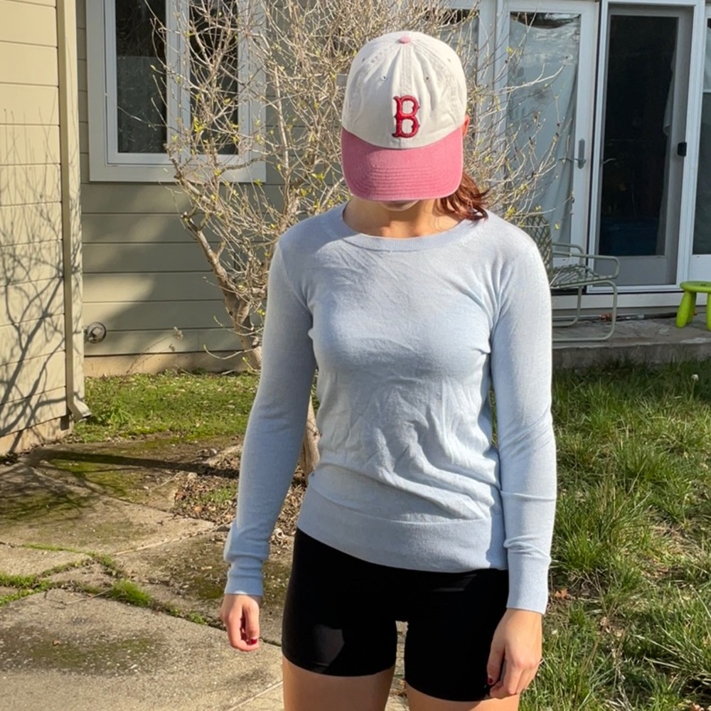 Sky Blue Light Sweater